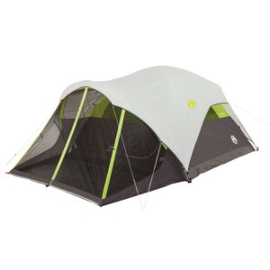 Coleman® 6-Person Steel Creek™ Fast Pitch™ Dome Camping Tent with Screen Room, Green