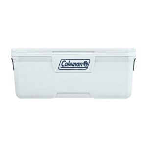 Coleman 316 Series 150-Quart Marine Hard Ice Chest Cooler, White