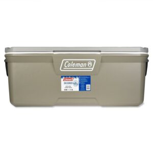 Coleman 316 Series 150QT Hard Chest Cooler, Silver Ash
