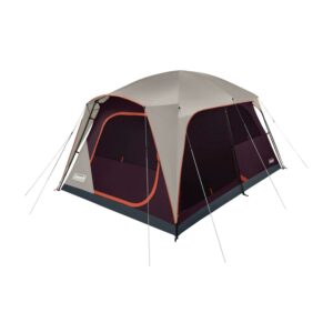 Coleman Skylodge™ 8-Person Camping Tent, Blackberry