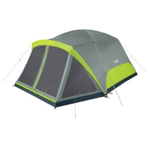Coleman Skydome™ 8-Person Camping Tent with Screen Room, Rock Grey