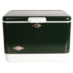 Coleman Vintage 54-Quart Steel Belted Cooler, Green