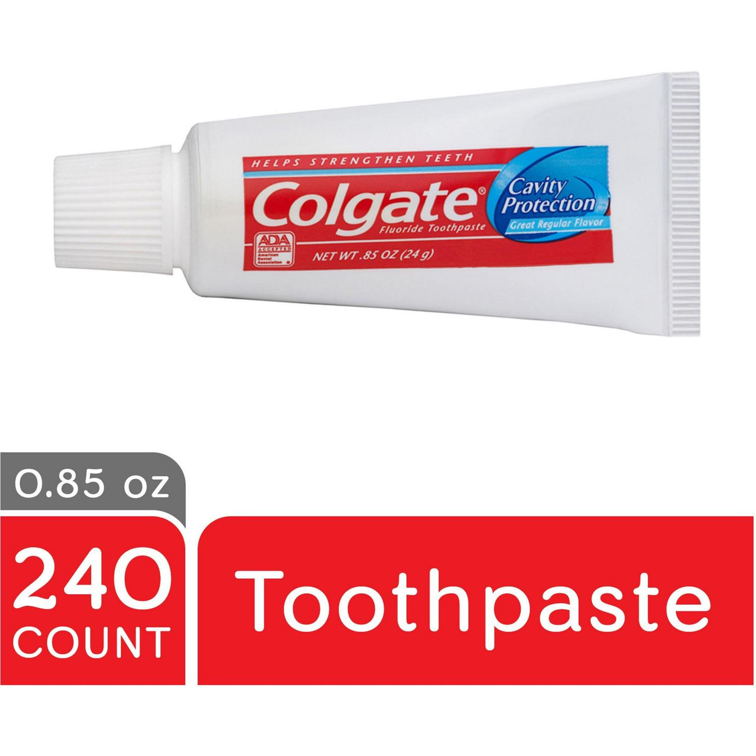 Colgate Cavity Protection Travel Toothpaste with Fluoride - 0.85 oz - Image 2