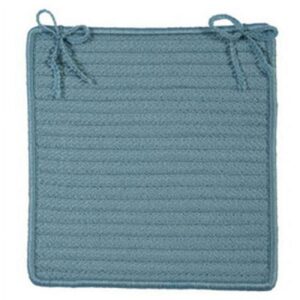Colonial Mills Simply Home Solid - Federal Blue Chair Pad (set 4)