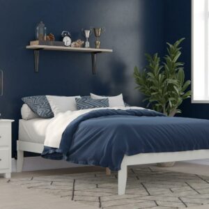 Colorado Full Bed in White with USB Turbo Charger