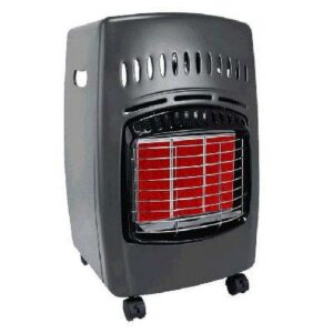 World Marketing Comfort Glow Propane(LP) Cabinet Heater - Piezo Ignition/Gray