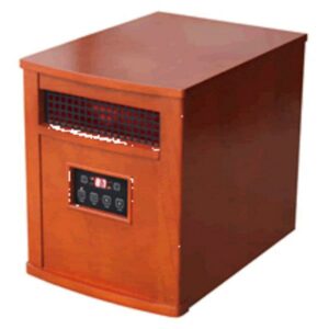 Comfort Glow QEH1500 Chestnut Oak - Infrared - Electric - 750 W to 1500 W - Portable - Chestnut Oak