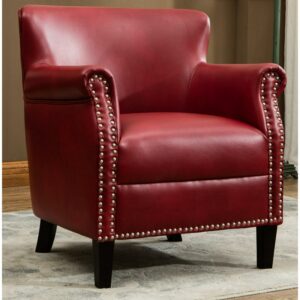 Comfort Pointe Holly Red Club Chair