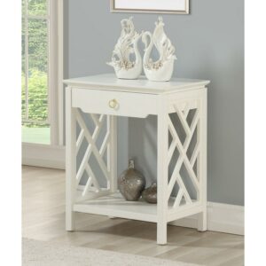 Comfort Pointe Thomas 1 Drawer Chippendale-style Nightstand