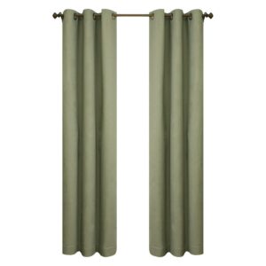 Commonwealth Thermalogic Weather Cotton Fabric Grommet Top Panel - 160x84" - Sage