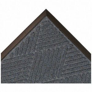 Condor Entrance Mat, Polypropylene, 3/8 in Thick, Blue, 3 ft W x 4 ft L 6NTK8