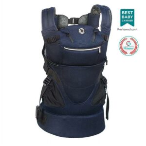 Contours Journey GO 5 Position Baby Carrier, Ergonomic Fit, Cool Mesh Fabric, No Infant Insert Needed