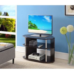 Convenience Concepts Designs2Go Swivel 37 inch 3 Tier TV Stand, Espresso