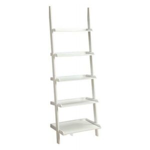 Convenience Concepts French Country Bookshelf Ladder, White