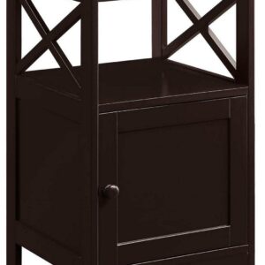 Convenience Concepts Oxford End Table with Cabinet