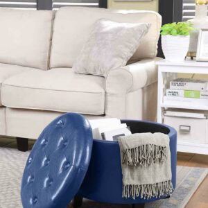 Convenience Concepts Designs4Comfort Round Ottoman