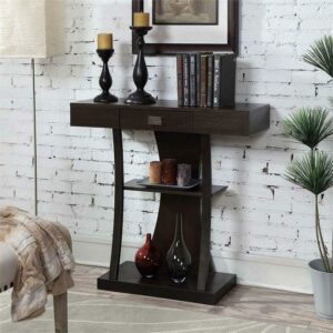 Convenience Concepts Newport Harri Console Table, Multiple Finishes