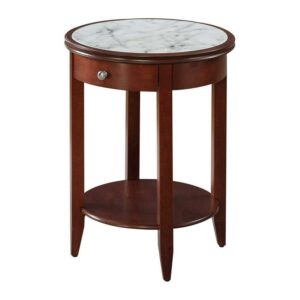 Convenience Concepts American Heritage Baldwin End Table with Drawer