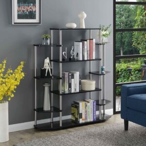 Convenience Concepts Designs2Go No Tools Wall Unit Bookshelf, Black