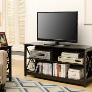 Convenience Concepts Oxford 55-inch TV Stand with Shelves, Espresso