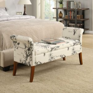 Convenience Concepts Designs4Comfort Garbo Entryway Storage Bench