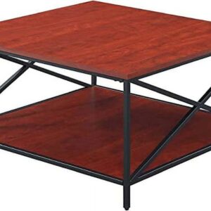 Convenience Concepts Tucson Metal Square Coffee Table