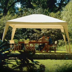 Coolaroo 12' x 10' Isabella Gazebo Rectangle, Camel