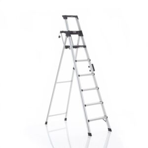 Cosco 8 Ft. Signature Series Aluminum Folding Step Ladder 300 Lb. Type IA (12 Ft. Max Reach)