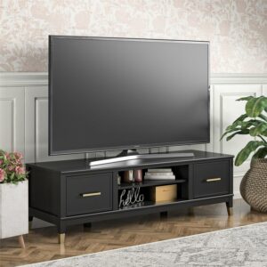 CosmoLiving by Cosmopolitan Westerleigh TV Stand for TVs up to 65", Black