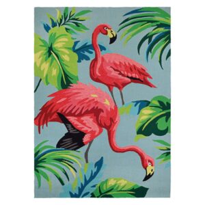 Covington Flamingos Multi Indoor/Outdoor Area Rug - Multiple Sizes