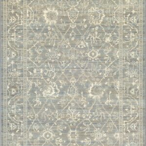 Couristan Everest Persian Arabesque Area Rug, 9'2" x 12'5", Charcoal-Ivory