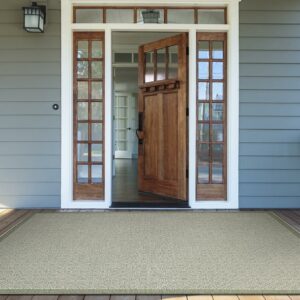 Couristan Monaco Sea Pier Area Rug, 8'6" x 13', Sand-Sea Mist