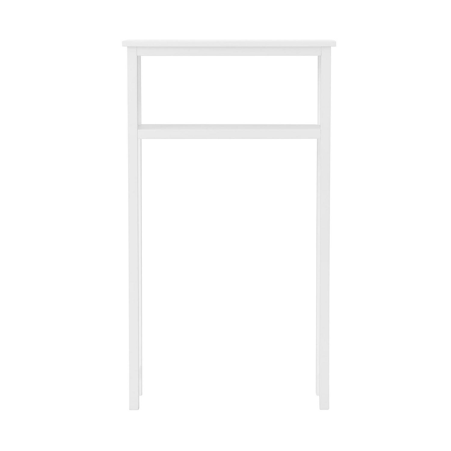 Alaterre Furniture 27x48in Coventry Over the Toilet Storage Shelf (White) - Image 3