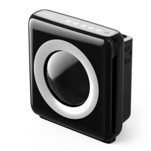 Coway Air Purifier Airmega AP-1512HH(Black) True HEPA Air Purifier with 361 Sq. Ft. Coverage, Auto&Eco Mode,Air Quality & Filter Replacement Indicator