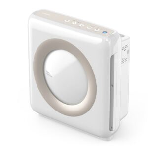 Coway Air Purifier Airmega AP-1512HH(White) True HEPA 3-Stages Filtration System with 361 Sq. Ft. Coverage, Auto & Eco Mode