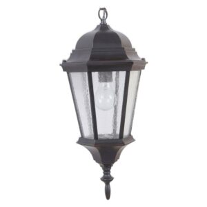 Z2911-OBG-Craftmade Lighting-Chadwick - 1 Light Outdoor Pendant In Traditional Style-19.78 Inches Tall and 9.41 Inches Wide-Oiled Bronze Gilded Finish