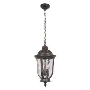 Z6011-OBO-Craftmade Lighting-Frances - 2 Light Pendant In Traditional Style-18.31 Inches Tall and 9.5 Inches Wide-Oiled Bronze Outdoor Finish-Hammered