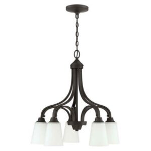 Craftmade Lighting - Five Light Chandelier - Ceiling Lighting - Grace - Five