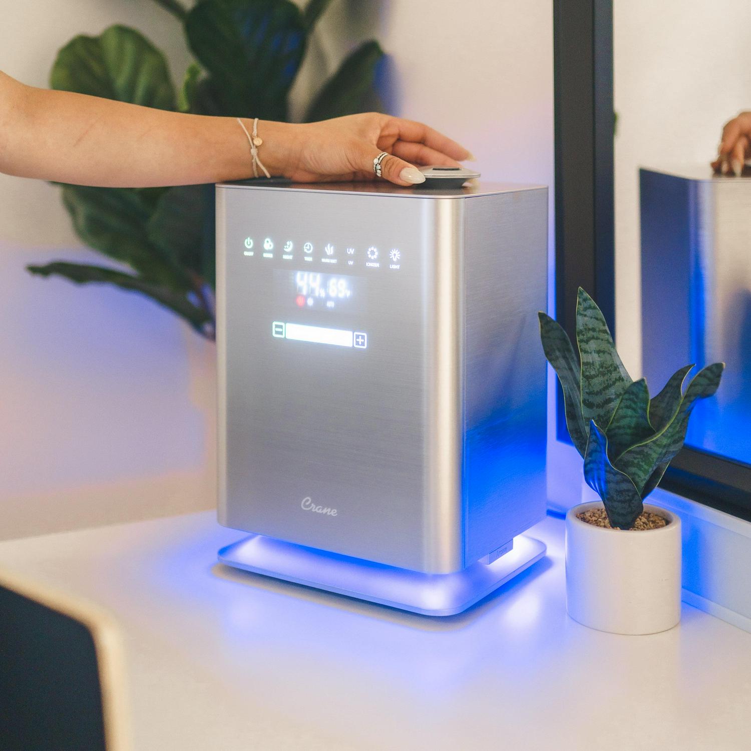 1.2 Gal. Warm & Cool Mist Top Fill Humidifier for Medium to Large Rooms - Image 8