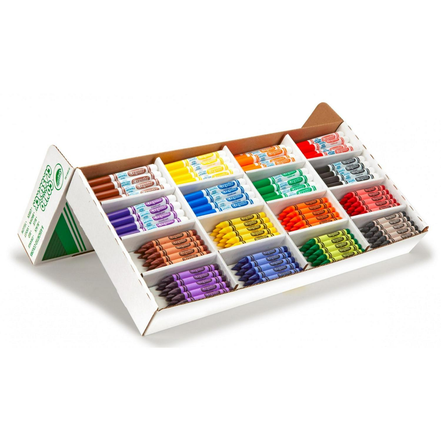 Crayola Large Crayon; Washable Marker Classpack, 1 / Box - Image 2