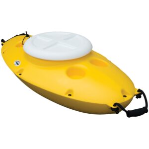 Creekkooler 30 qt Hard Side Floating Cooler, Yellow