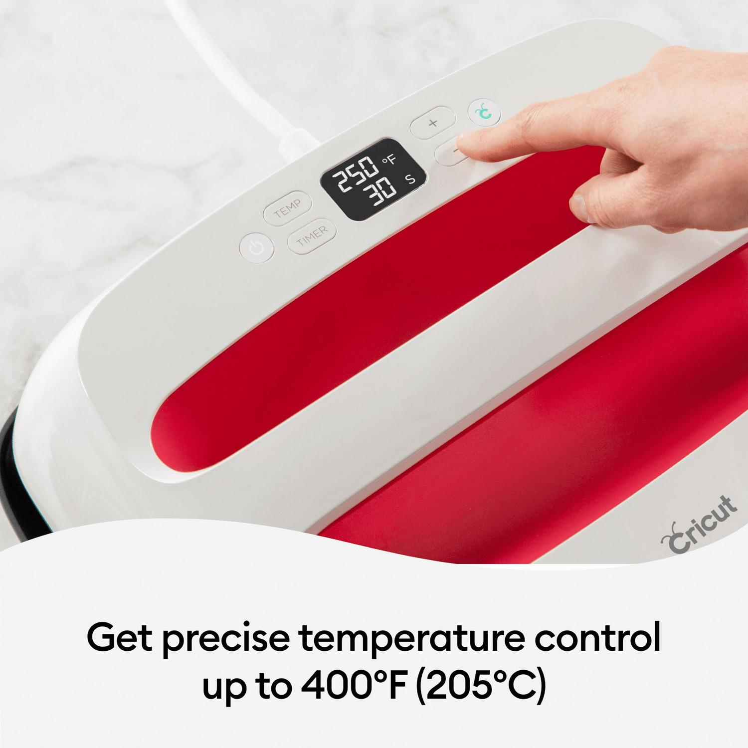 Cricut EasyPress® 2, Daybreak - 12 in x 10 in - Handheld Heat Press Machine, White - Image 11