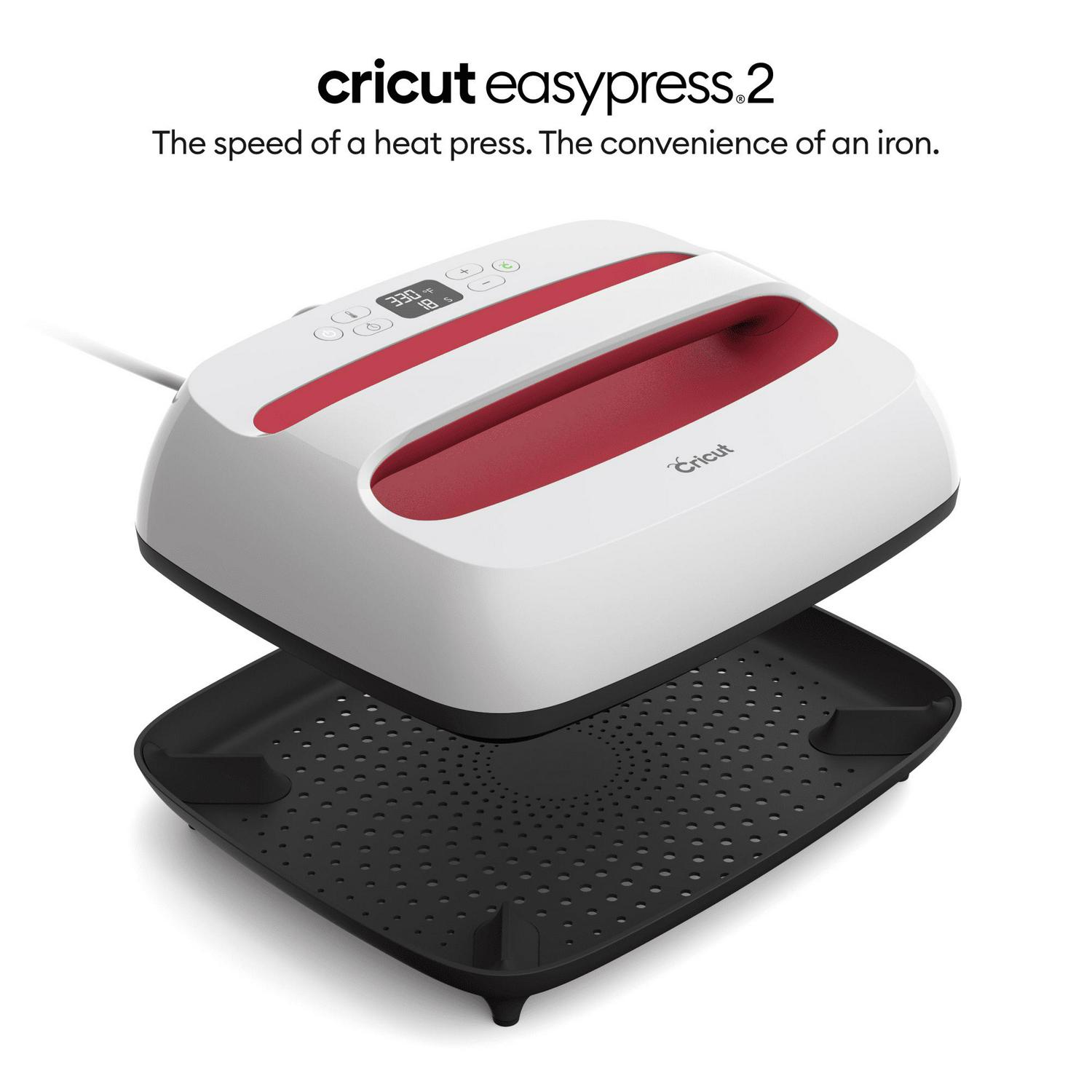 Cricut EasyPress® 2, Daybreak - 12 in x 10 in - Handheld Heat Press Machine, White - Image 8