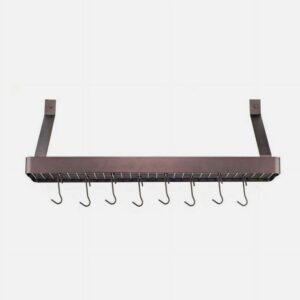 Cuisinart Chef'S Classic 36-Inch Rectangular Wall-Mount Bookshelf Rack, Oil-Rubbed Bronze