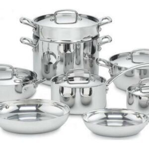 Cuisinart French Classic Tri-Ply Stainless 13 Piece Set