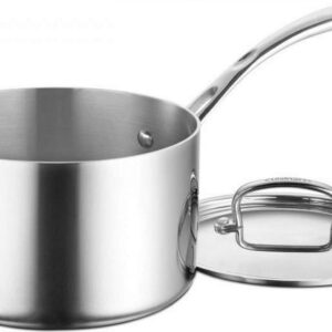 Cuisinart French Classic Tri-Ply Stainless 4 Quart Saucepan with Cover