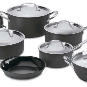 Cuisinart GreenGourmet 12-Piece Nonstick Hard Anodized Cookware Set