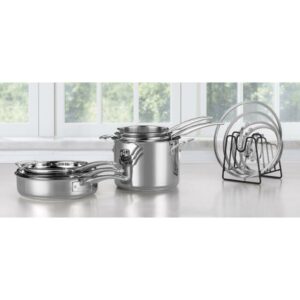 Cuisinart Smartnest 11-Piece Stainless Steel Nesting Cookware Set