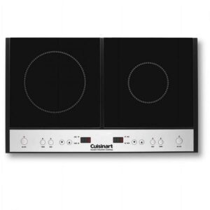 Cuisinart Specialty Appliances Double Induction Cooktop, New, ICT-60P1