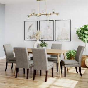 DHP Clark Upholstered Dining Chair